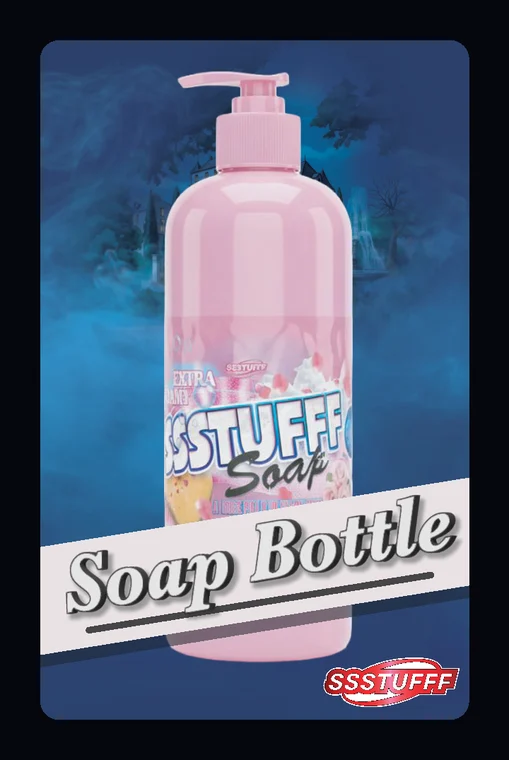 soap bottle card